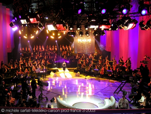 ©| michèle sarfati | télédéko | Symphonic show | Carson prod | France 3 | 2003