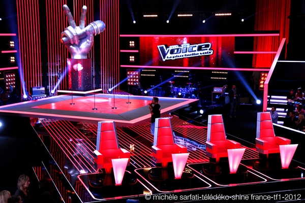 ©| michèle sarfati | télédéko | THE VOICE | Shine France | TF1 | 2012