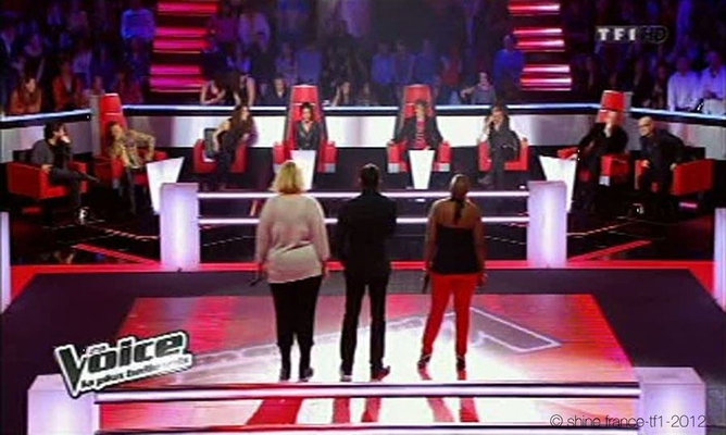 ©| michèle sarfati | télédéko | The Voice | Shine France | TF1 | 2012