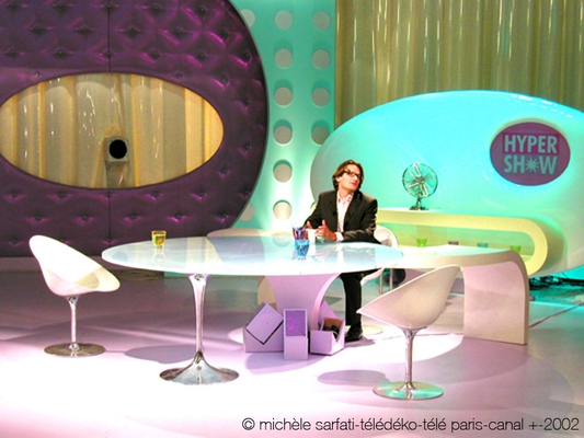 ©| michèle sarfati | télédéko | Hypershow | Télé Paris  | Canal+  | 2002